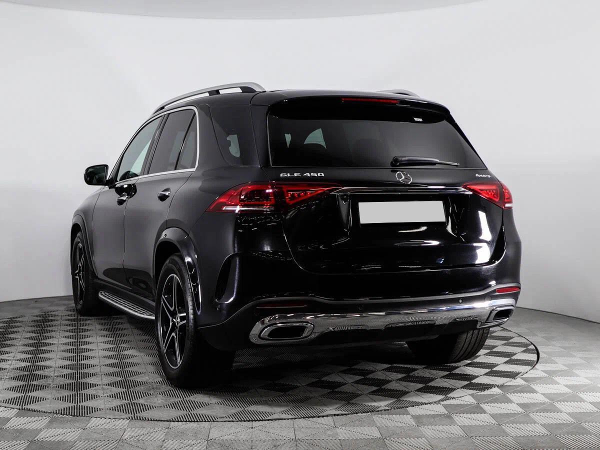 Mercedes-Benz GLE 2022, черный