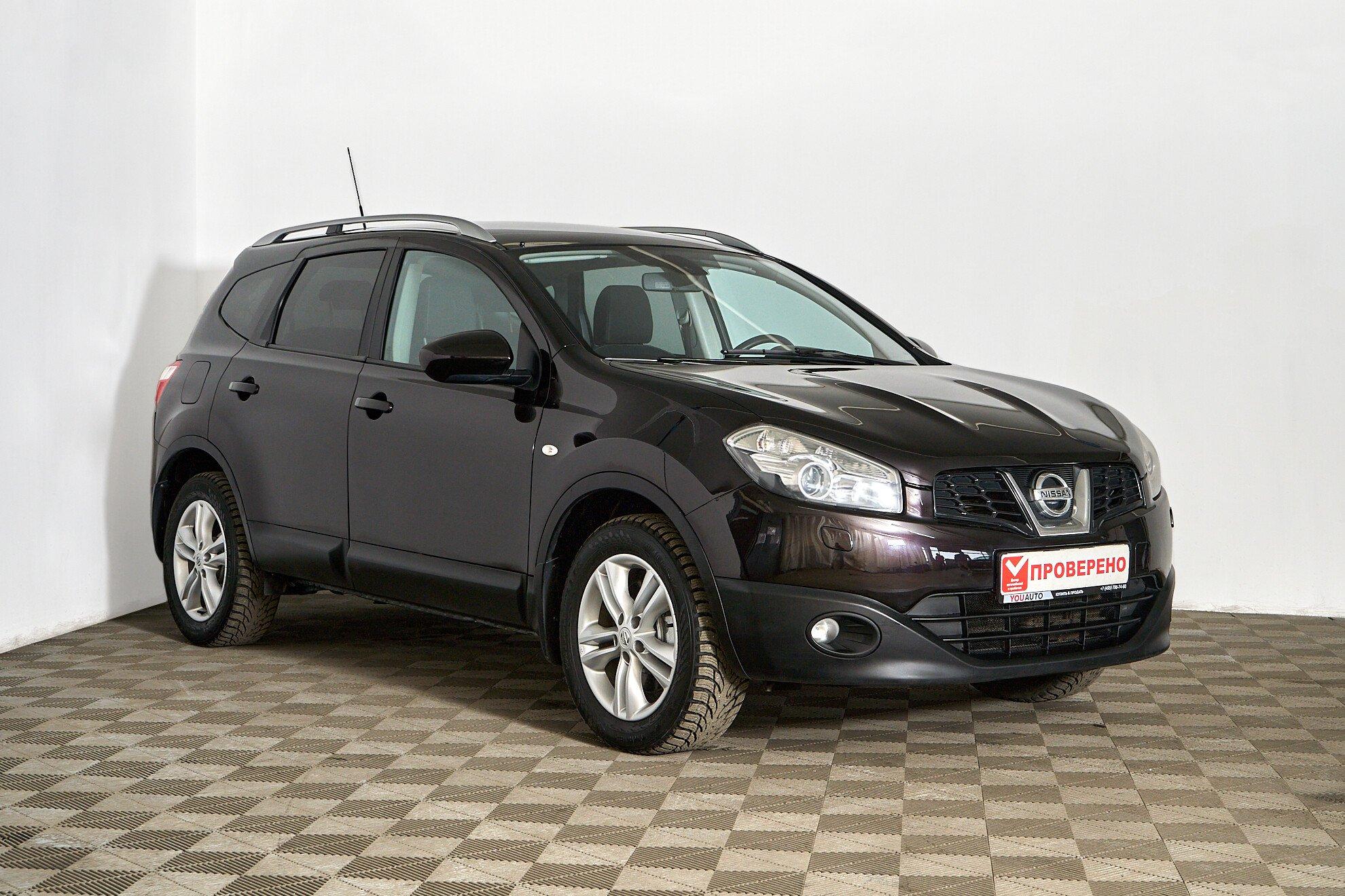 Nissan Qashqai+2 2013, фиолетовый