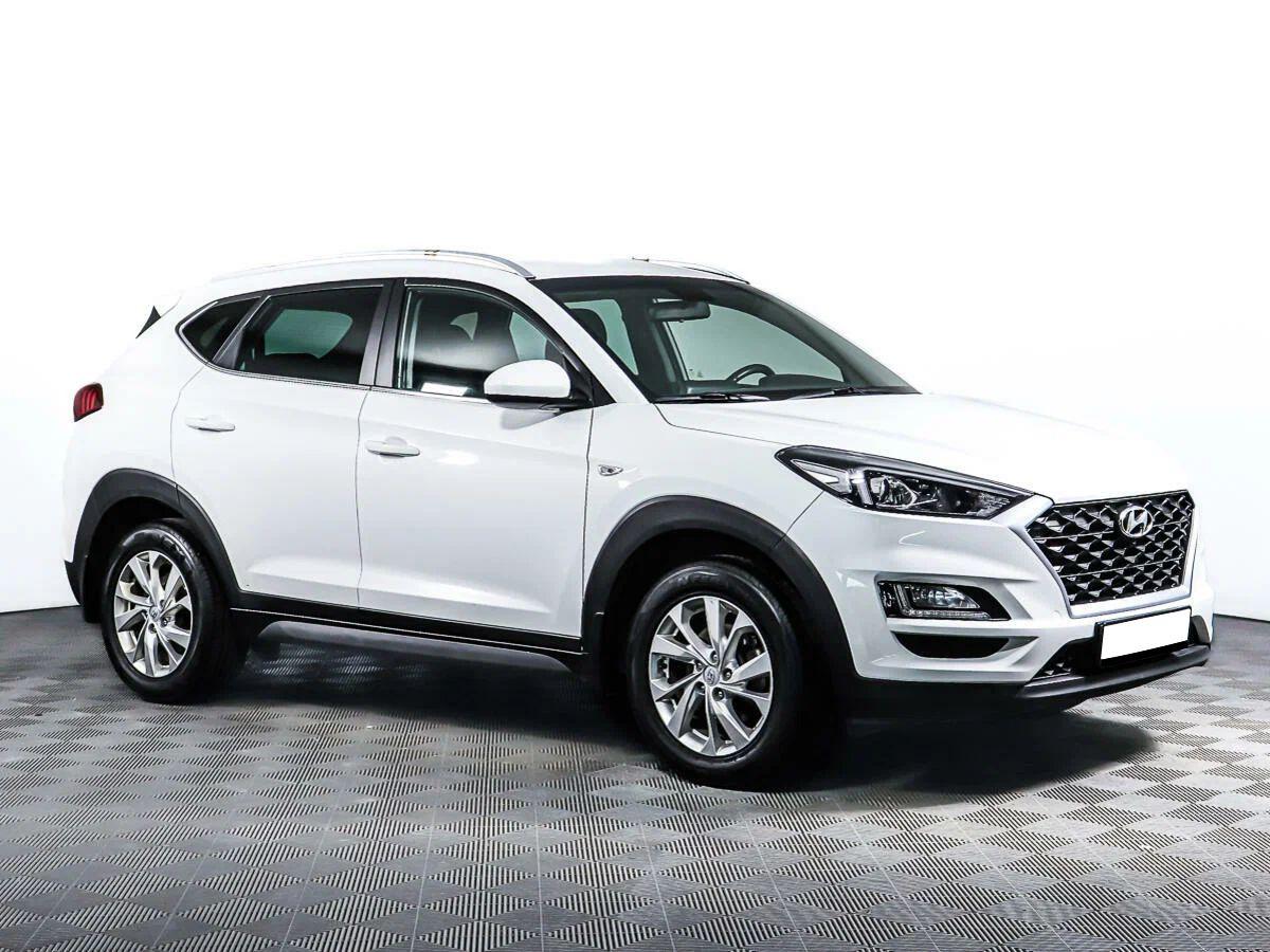 Hyundai Tucson 2020, белый