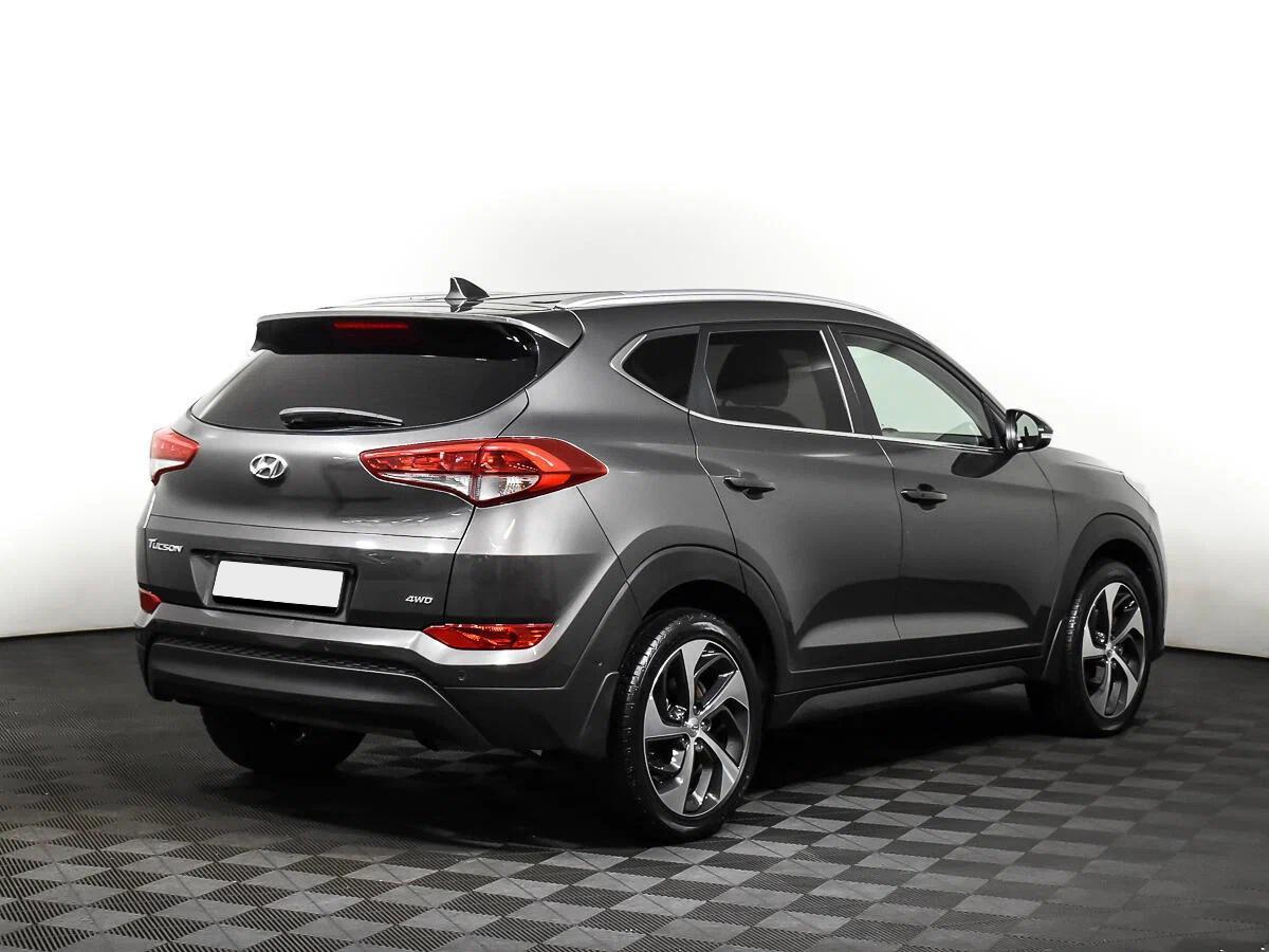 Hyundai Tucson 2016, серый