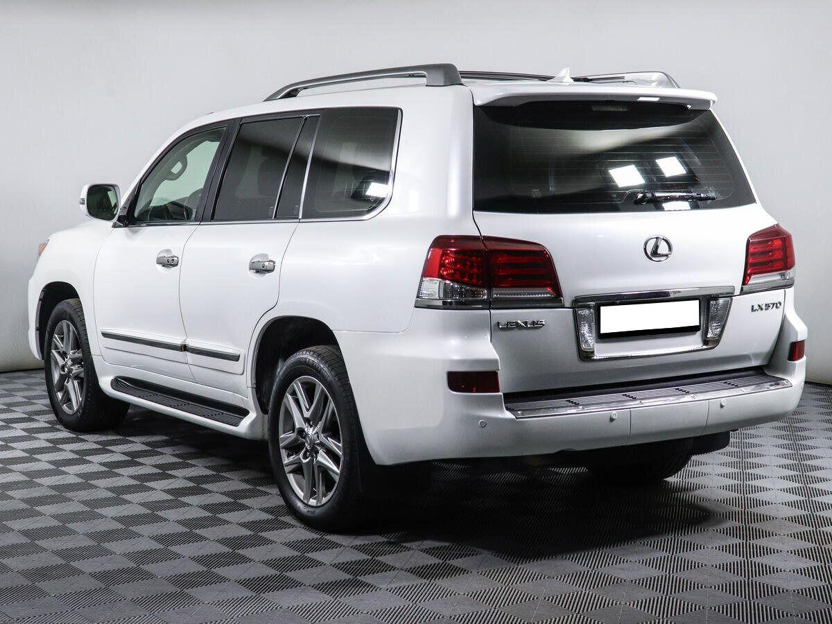 Lexus LX 2012, белый