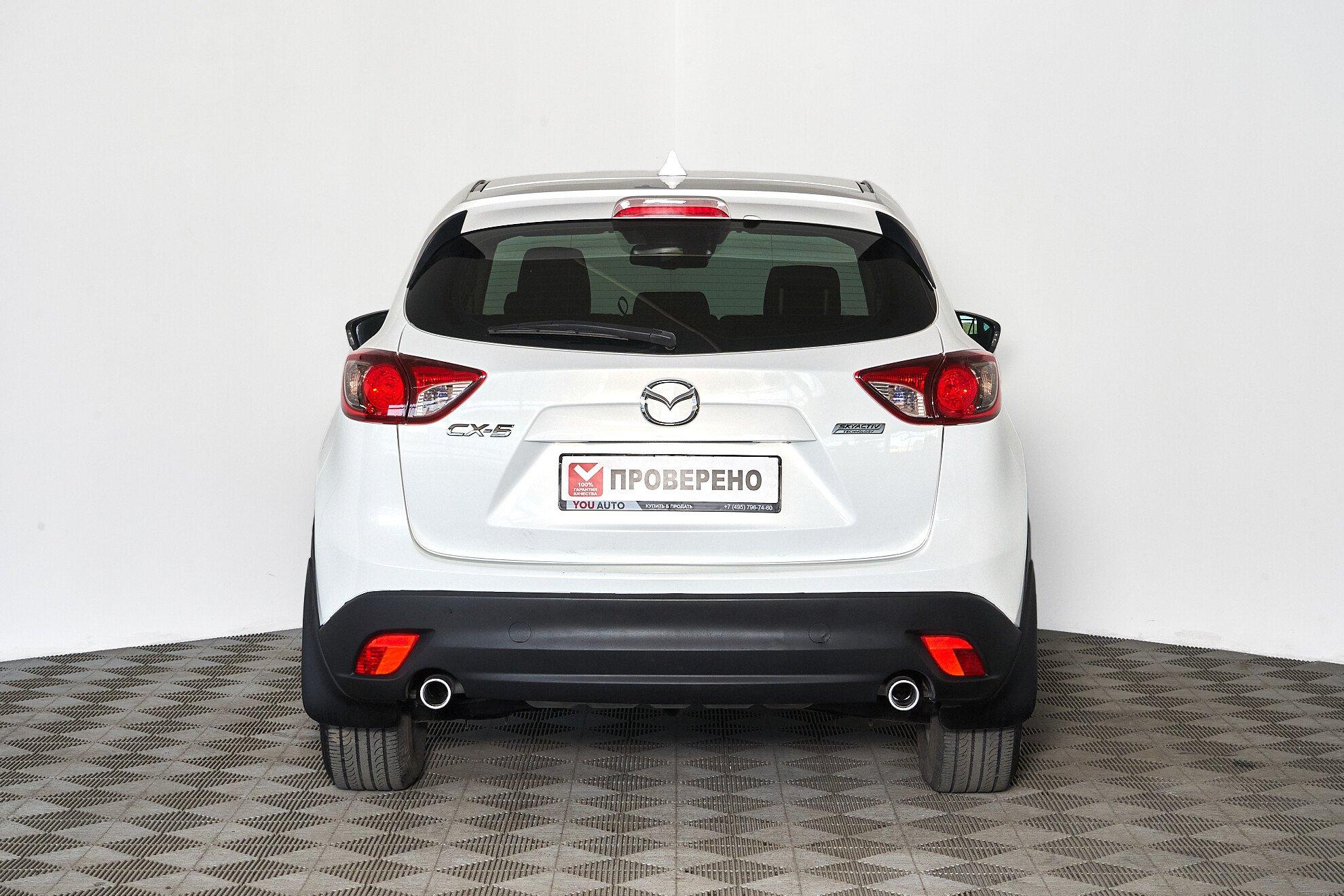 Mazda CX-5 2011, белый