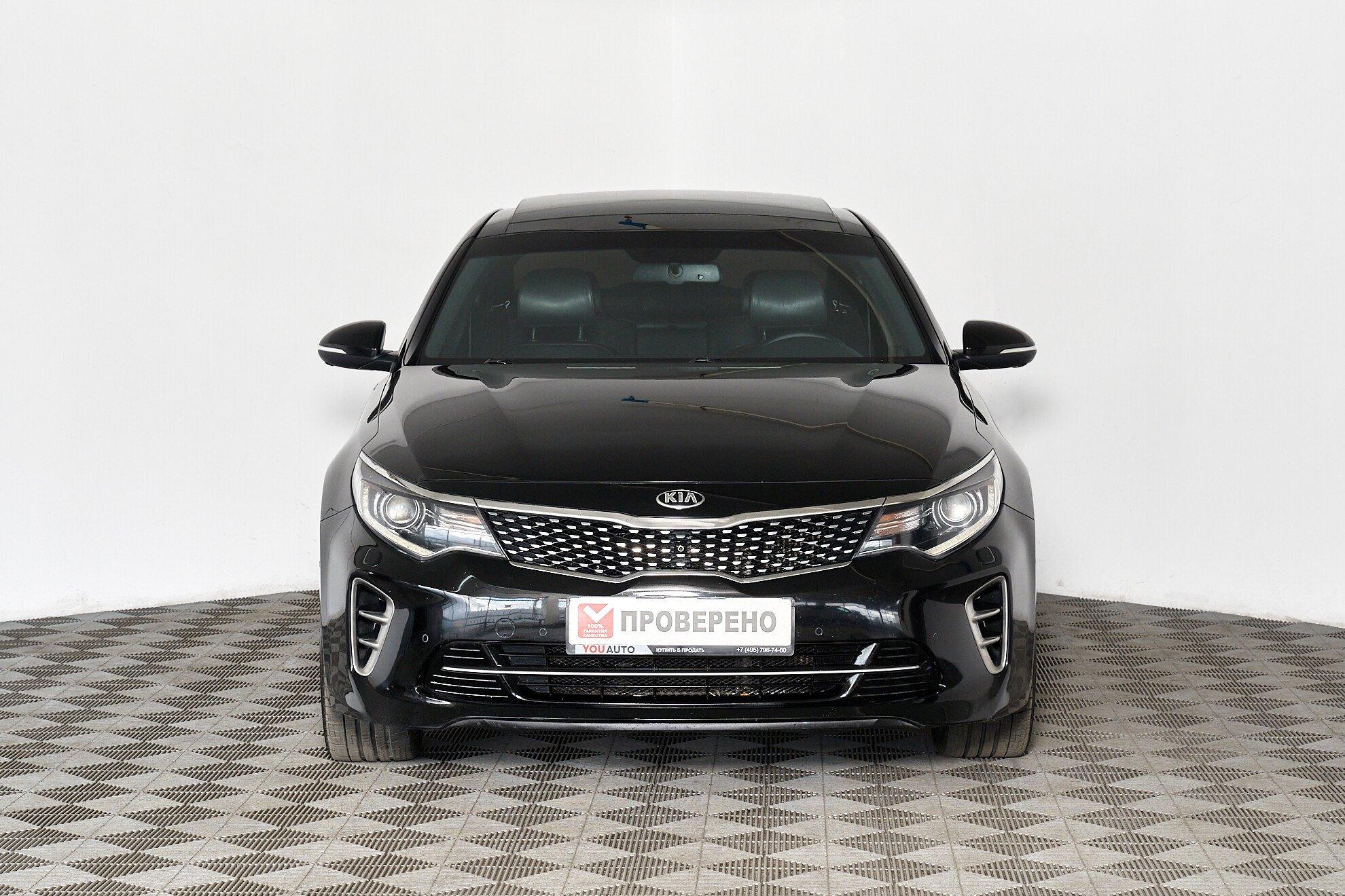 Kia Optima 2016, черный