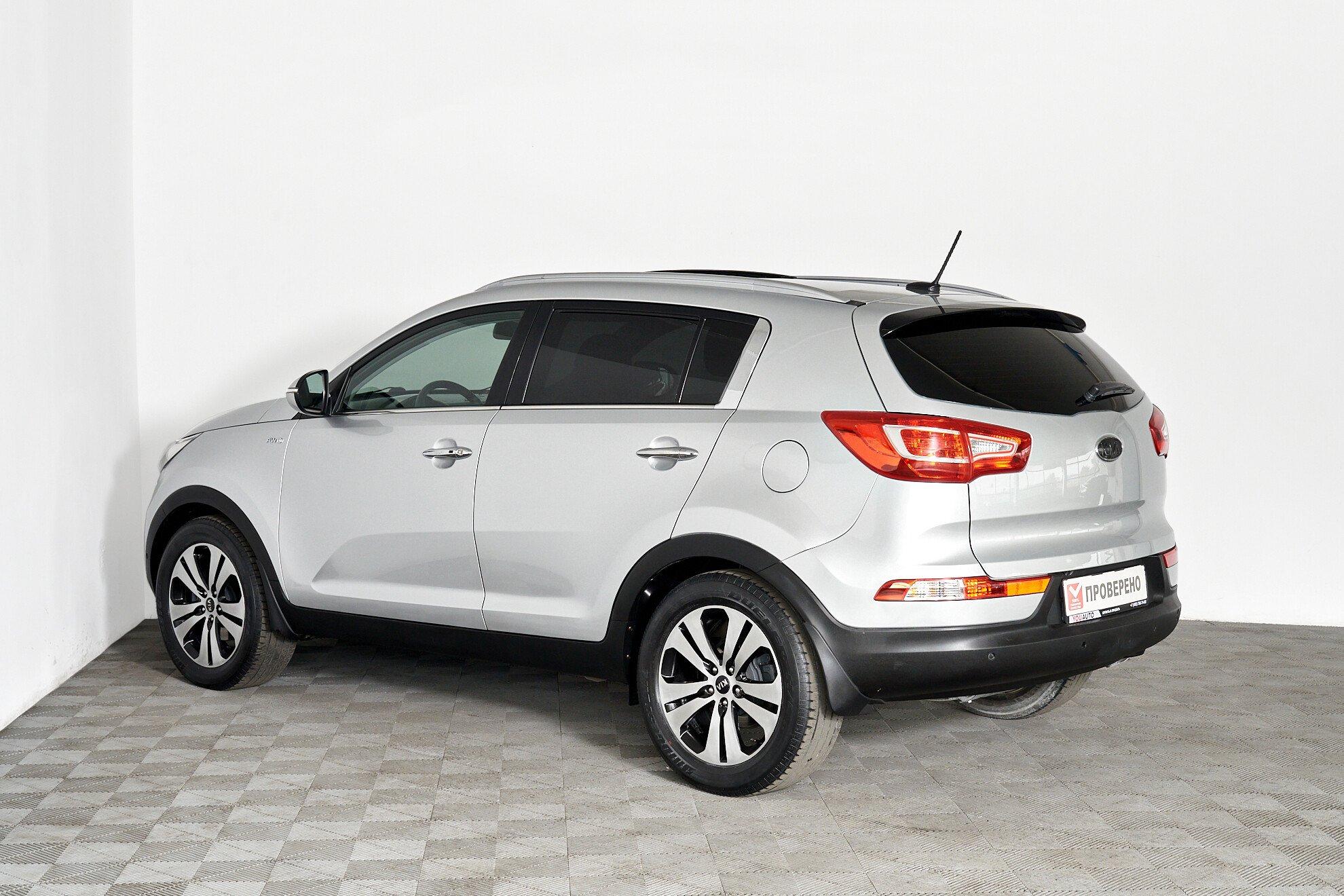 Kia Sportage 2011, серебряный