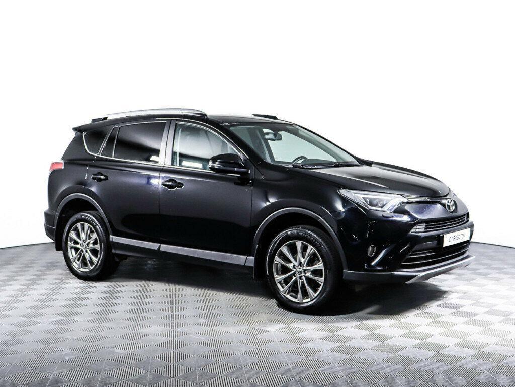 Toyota RAV4 2017, черный