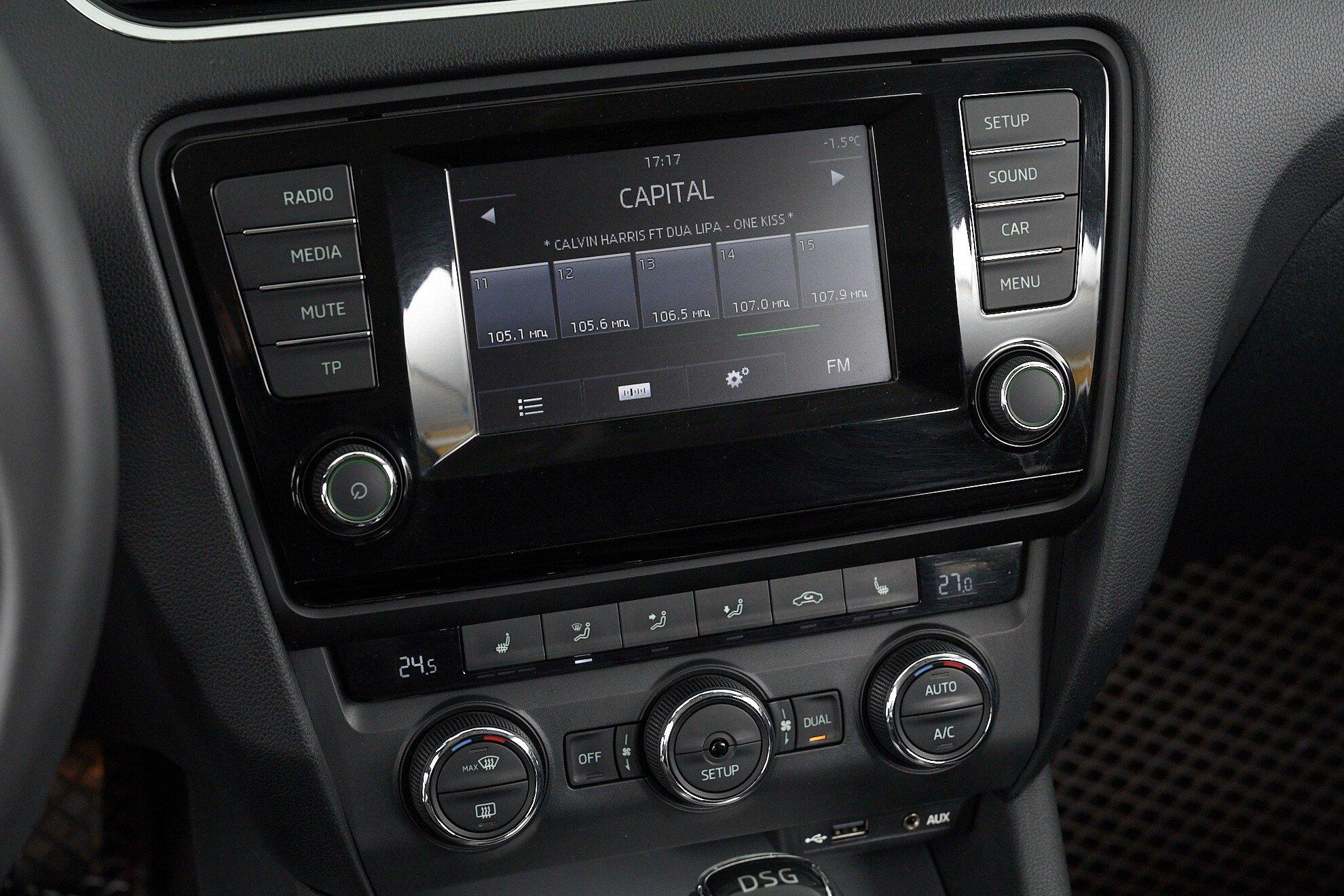 Skoda Octavia 2014, черный