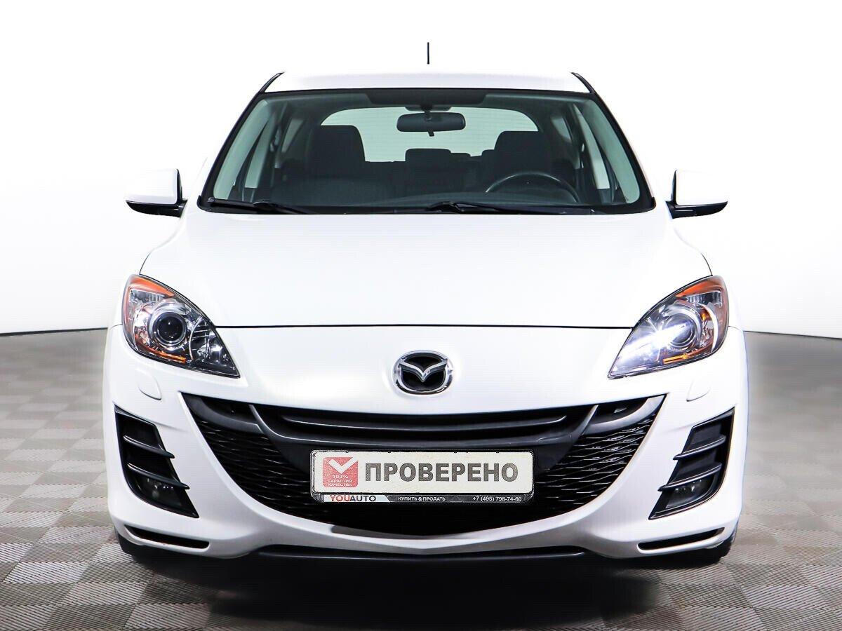 Mazda 3 2013, белый