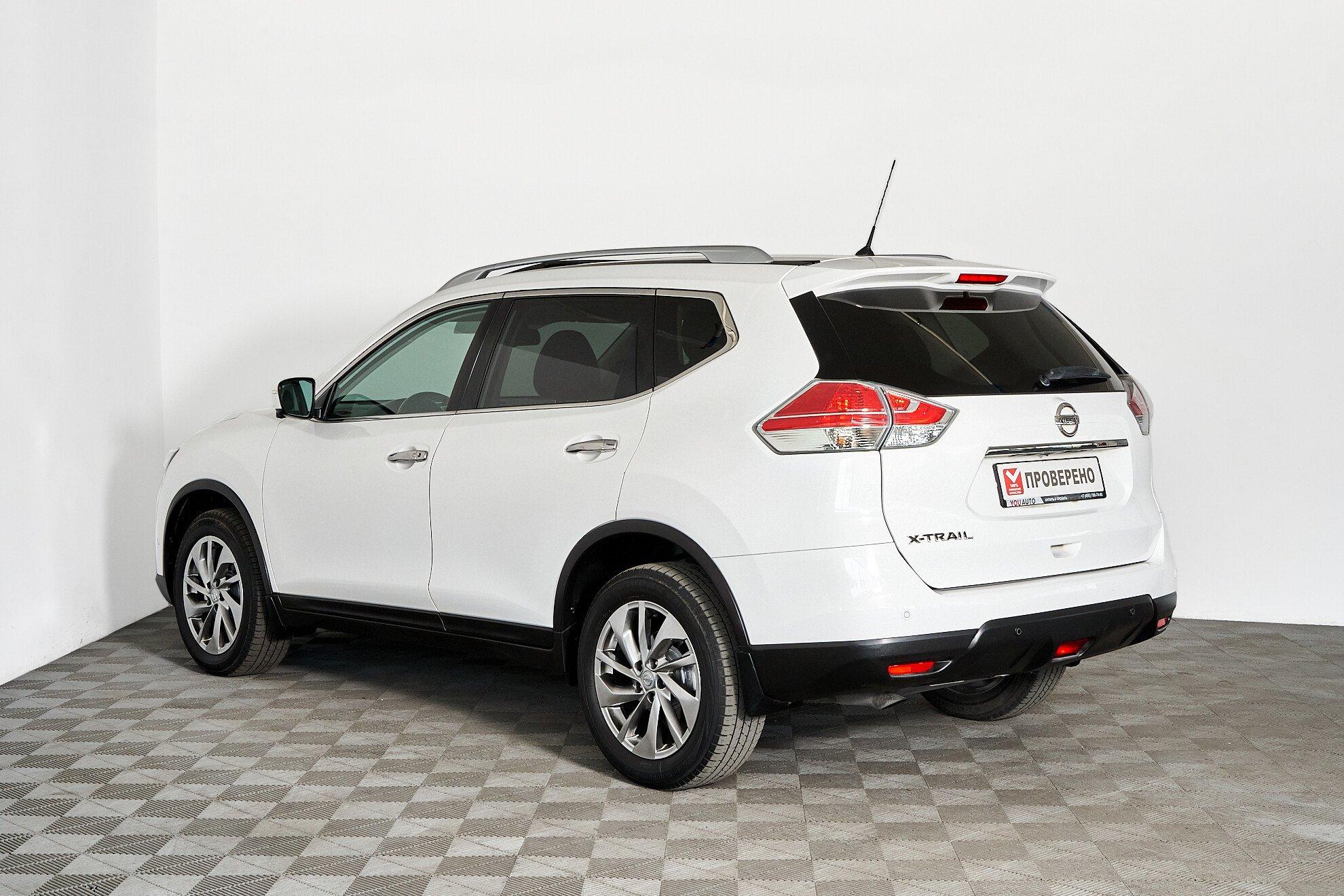 Nissan X-Trail 2017, белый