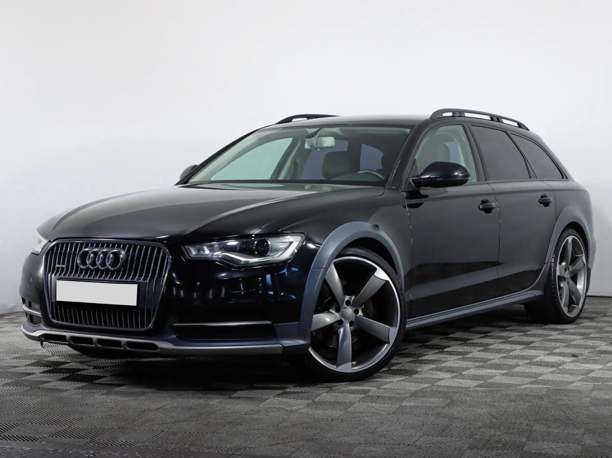 Audi A6 allroad 2014, черный