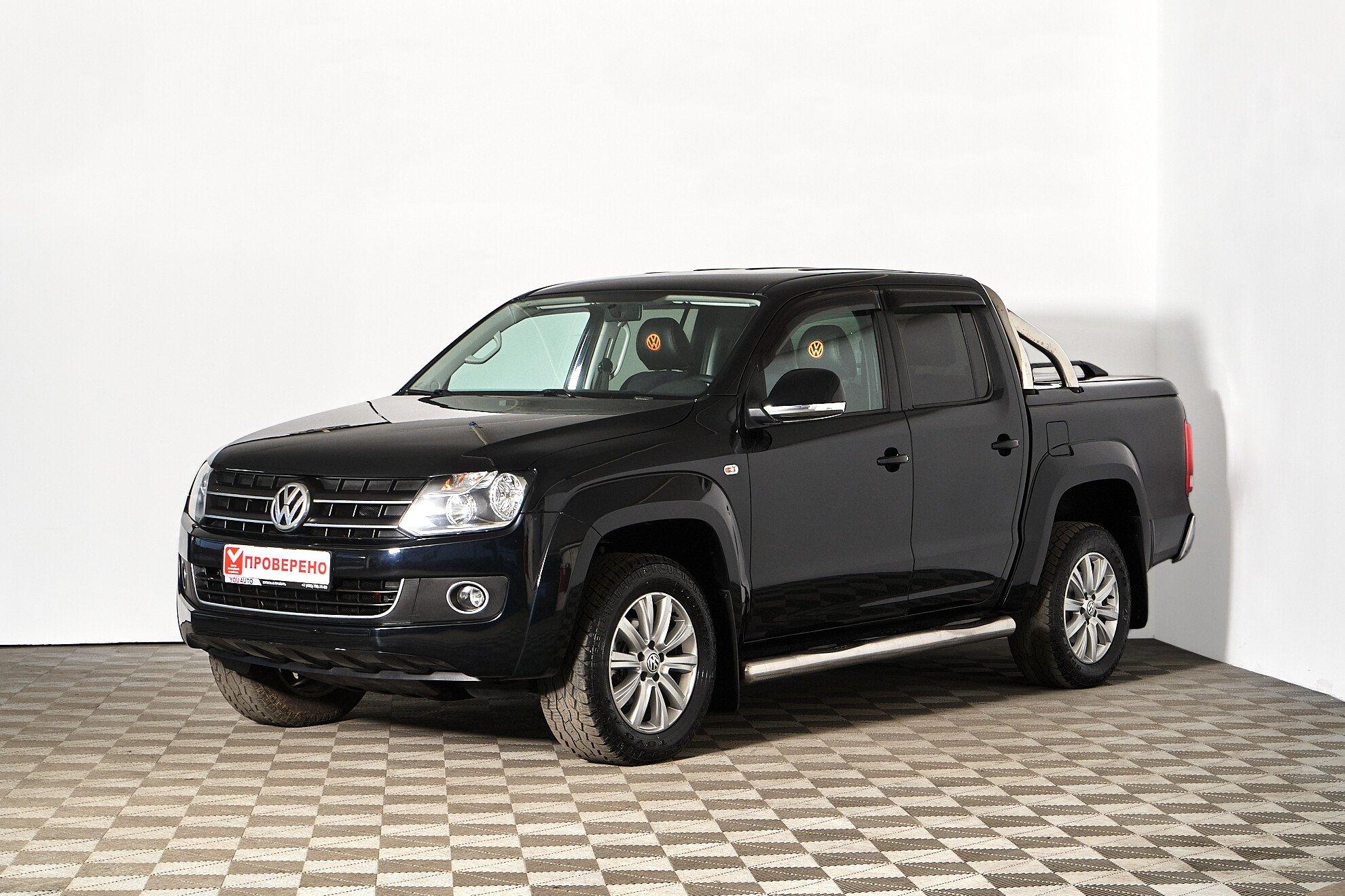 Volkswagen Amarok 2011, черный