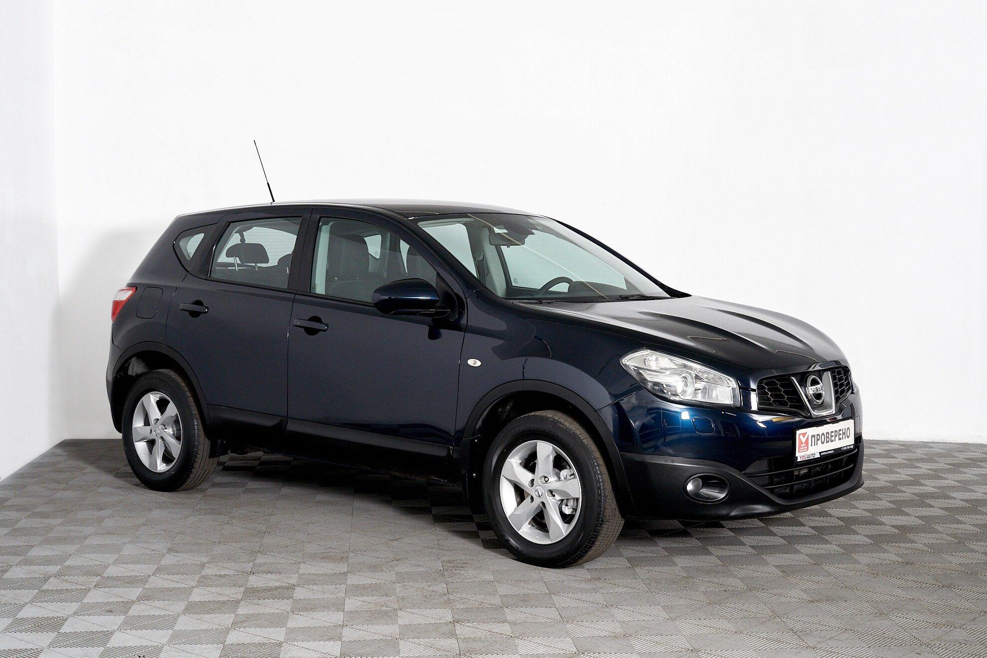 Nissan Qashqai 2012, синий