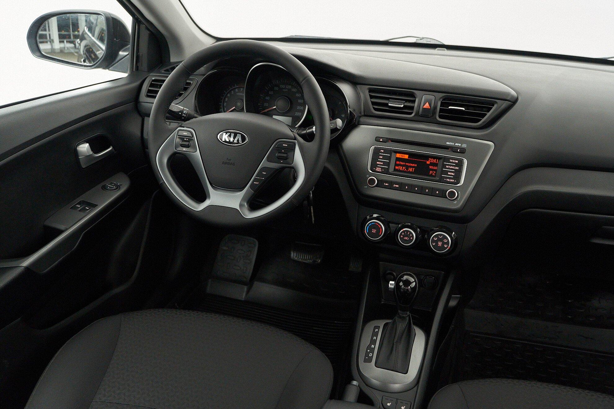 Kia Rio 2017, черный