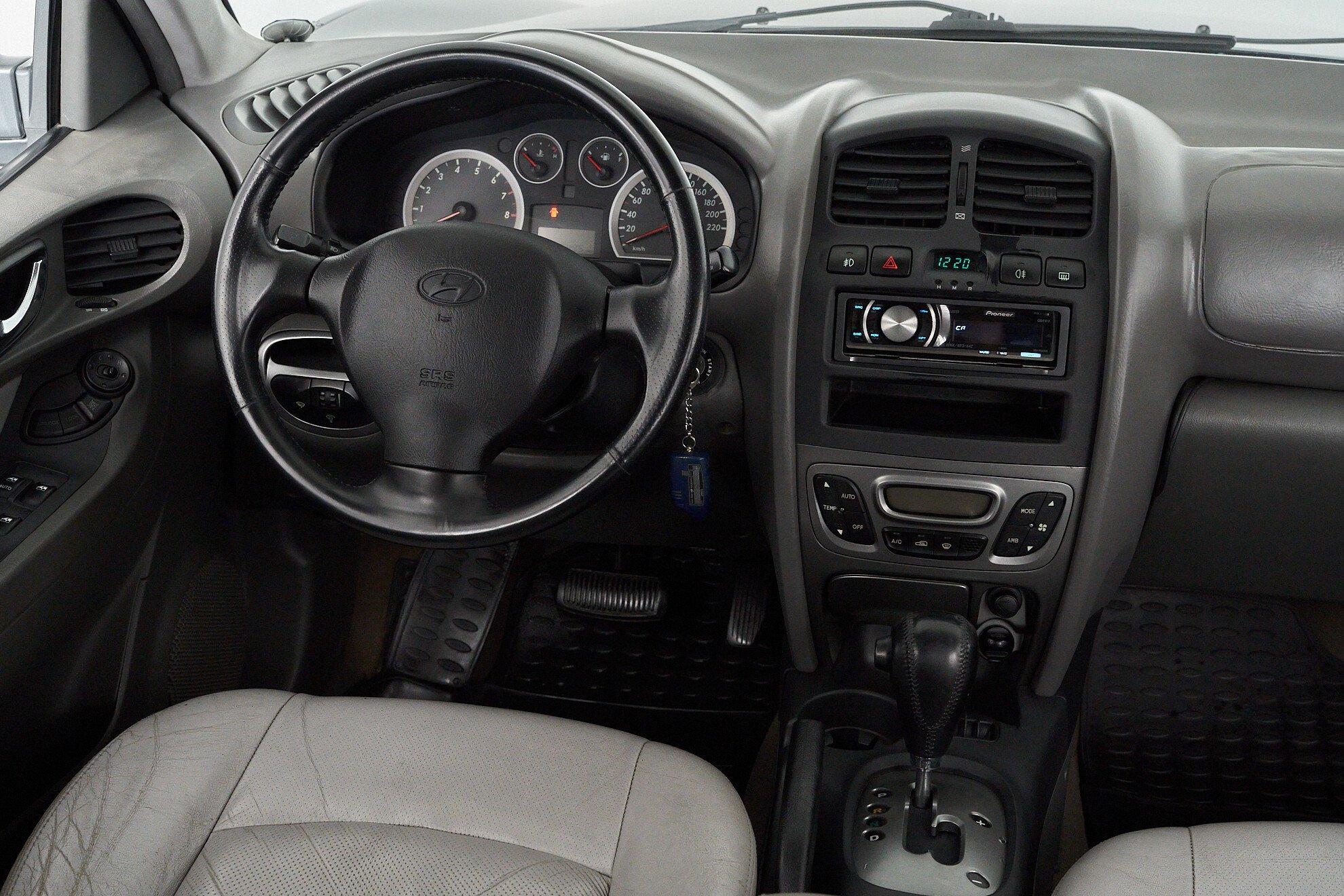 Hyundai Santa Fe 2008, серый