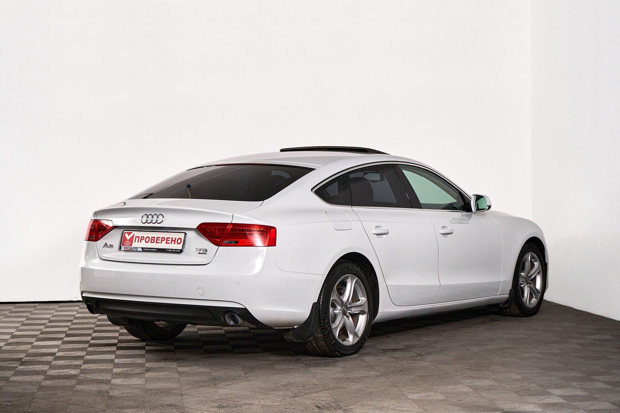Audi A5 2013, белый