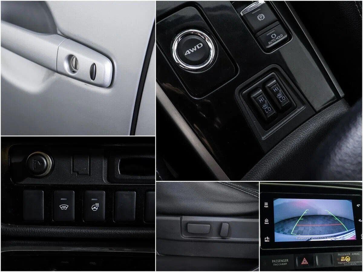 Mitsubishi Outlander 2018, серебряный