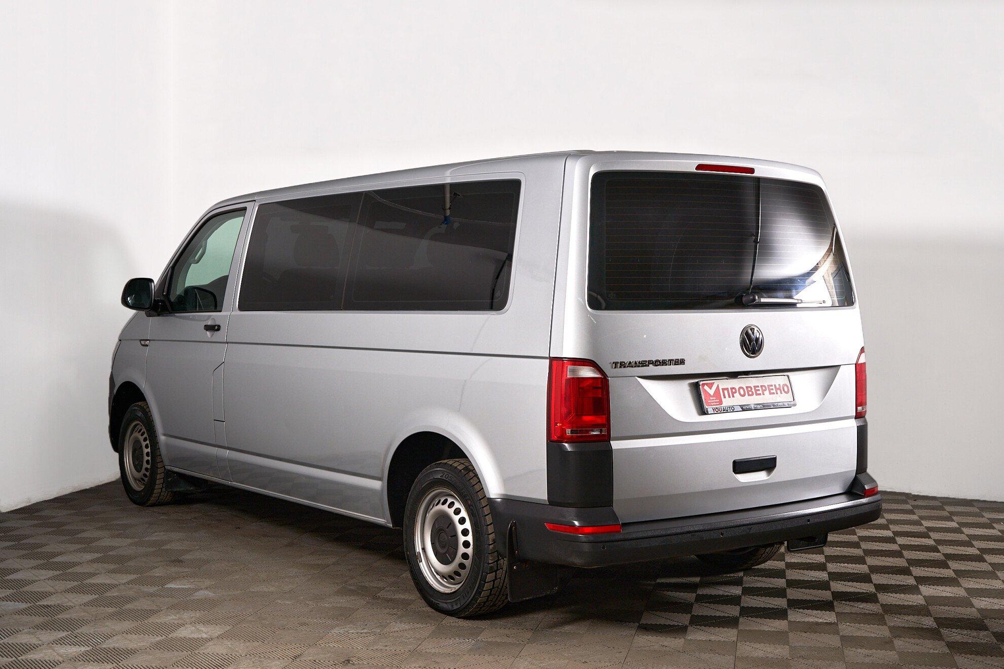 Volkswagen Transporter 2018, серебряный