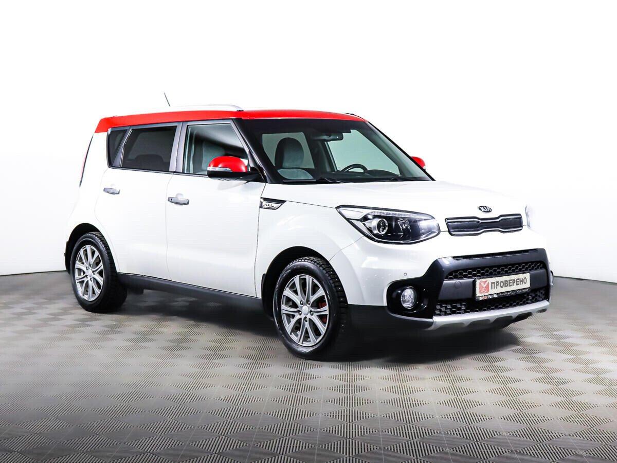 Kia Soul 2019, белый