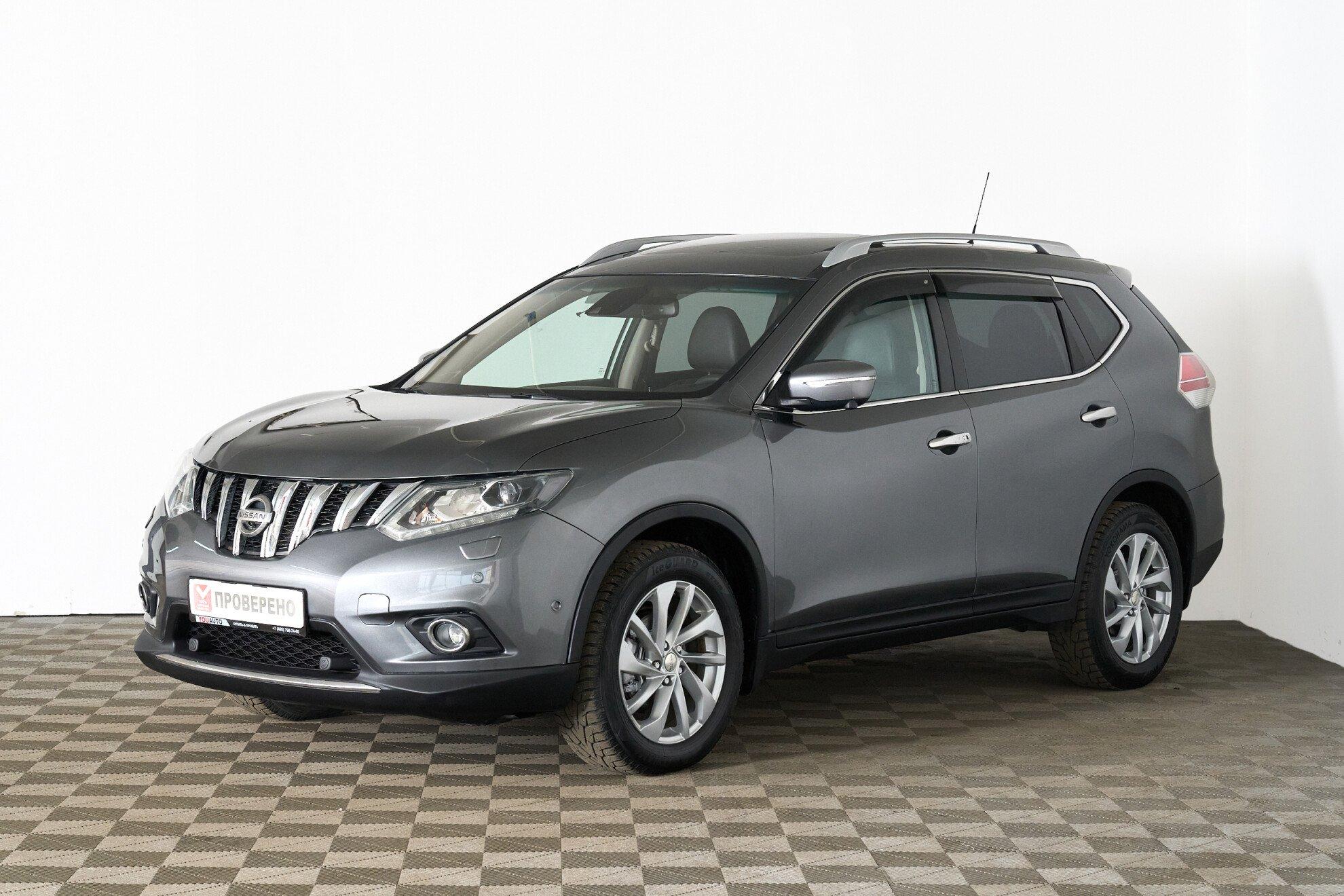 Nissan X-Trail 2016, серый