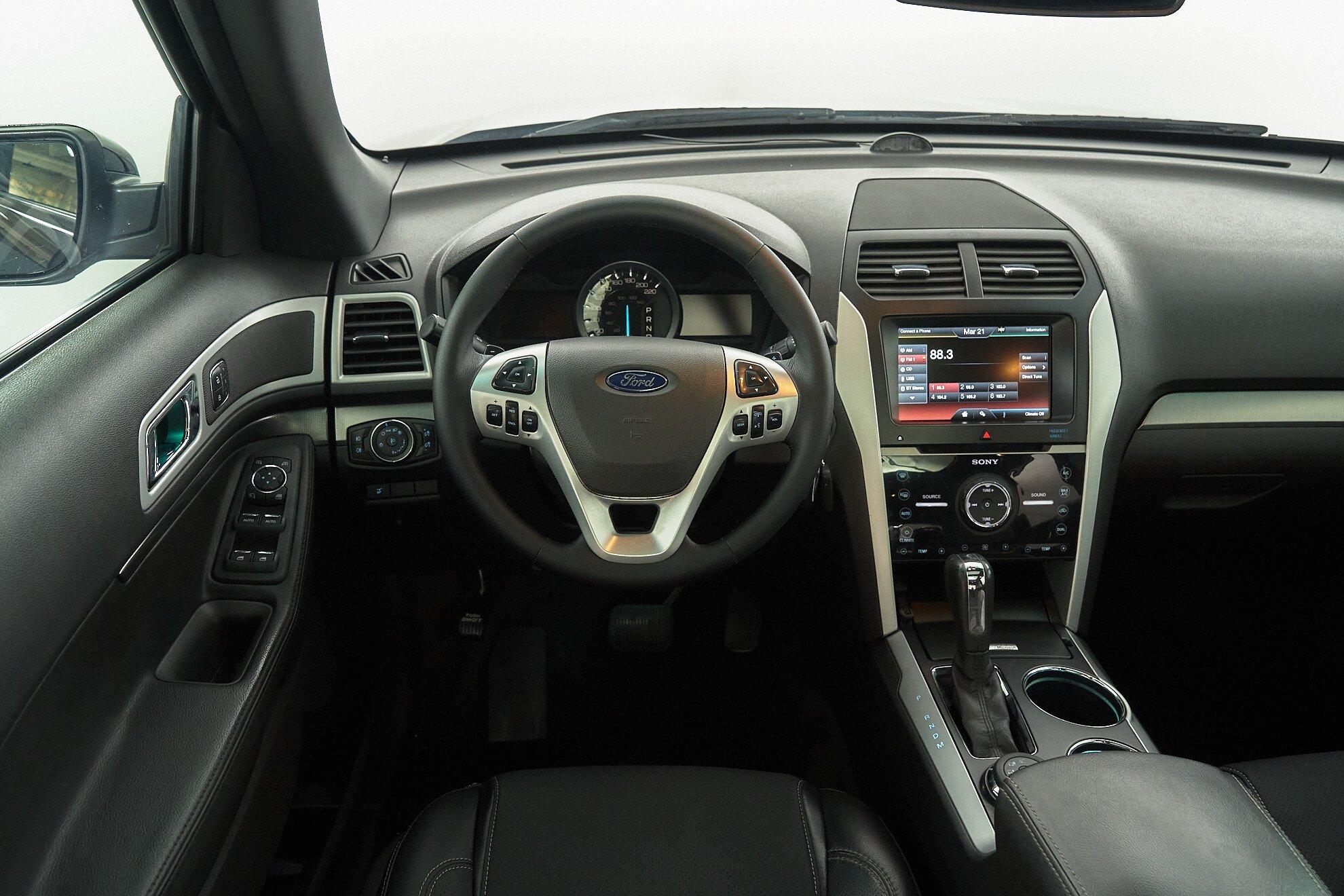 Ford Explorer 2014, черный