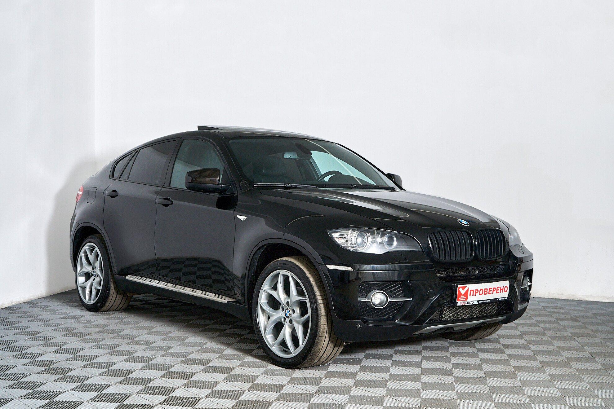 BMW X6 2010, черный