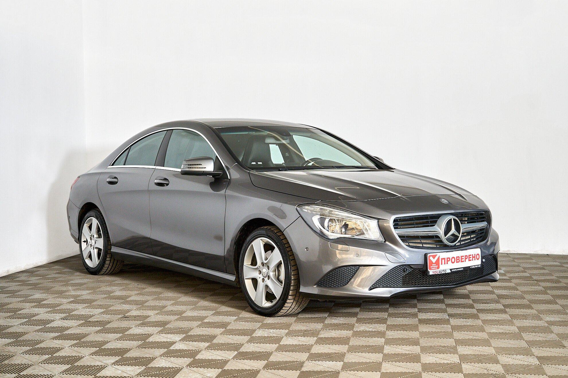 Mercedes-Benz CLA 2013, серый