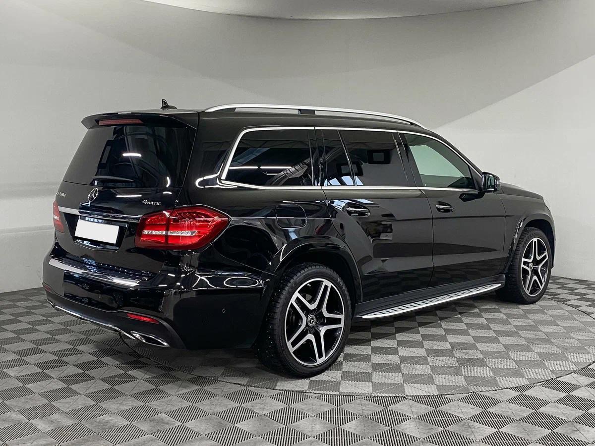 Mercedes-Benz GLS 2015, черный