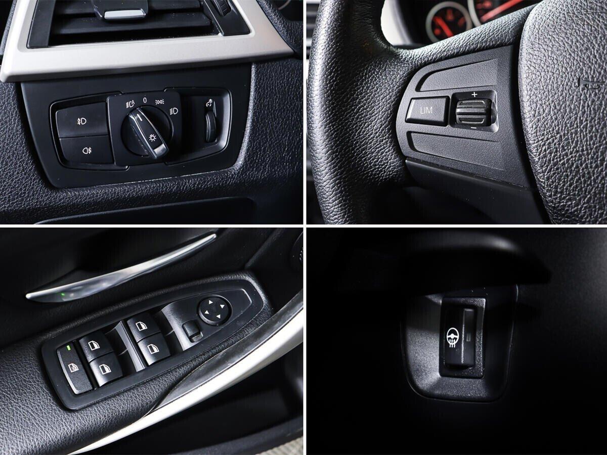 BMW 3 серии 2015, черный
