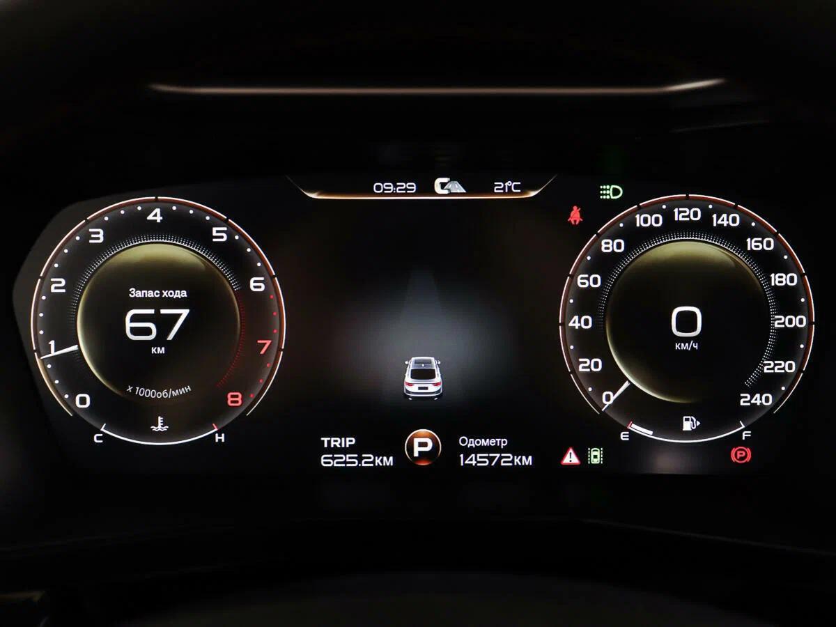 Geely Tugella 2021, серый