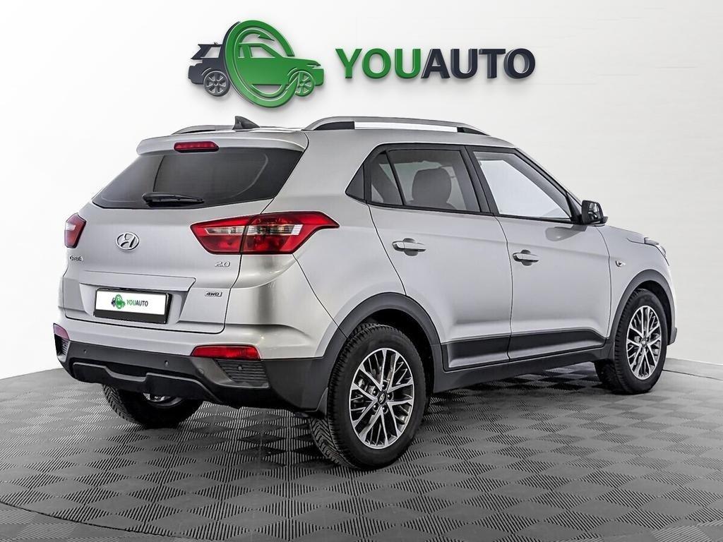 Hyundai Creta 2021, серебряный