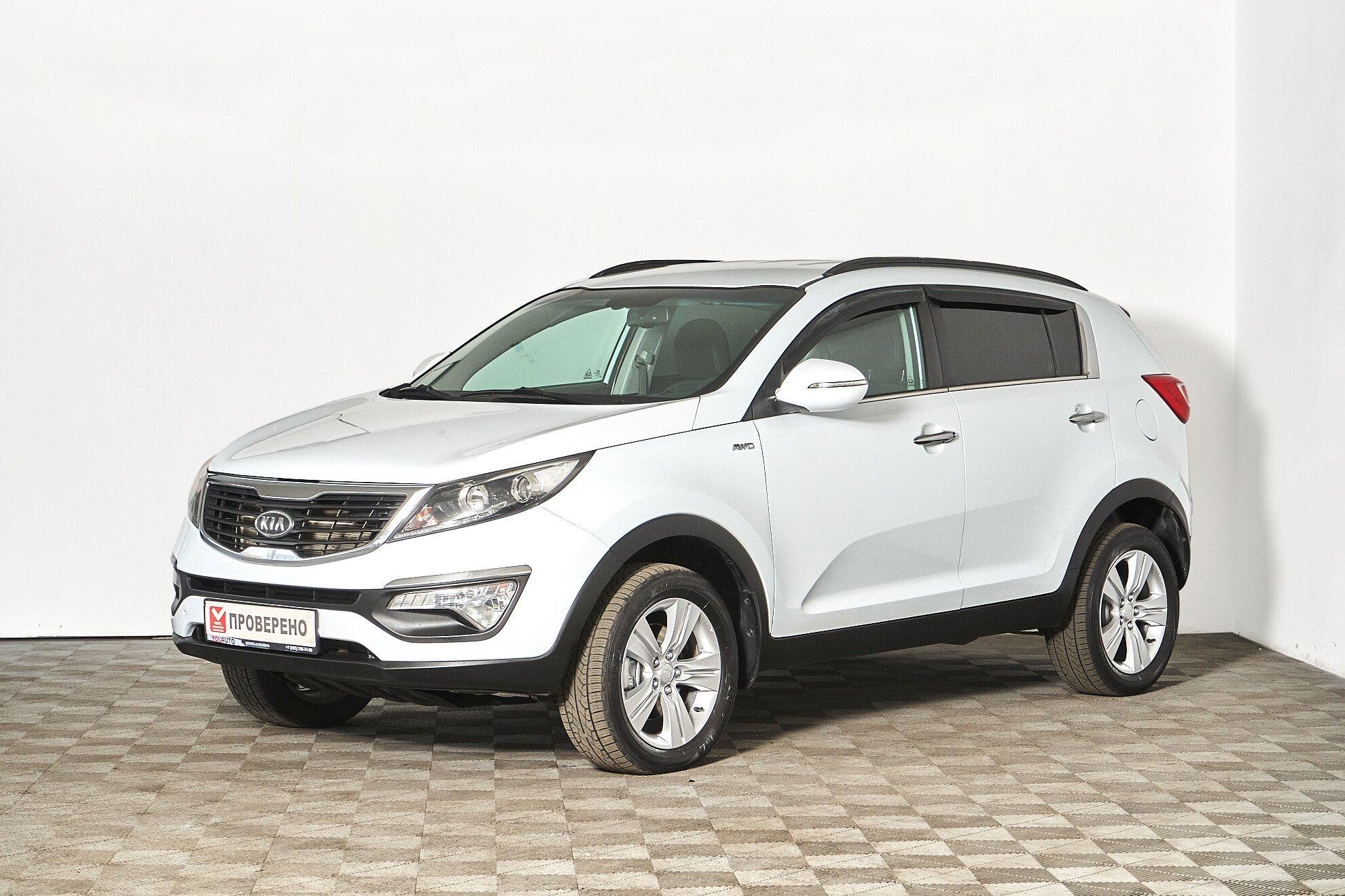 Kia Sportage 2011, белый