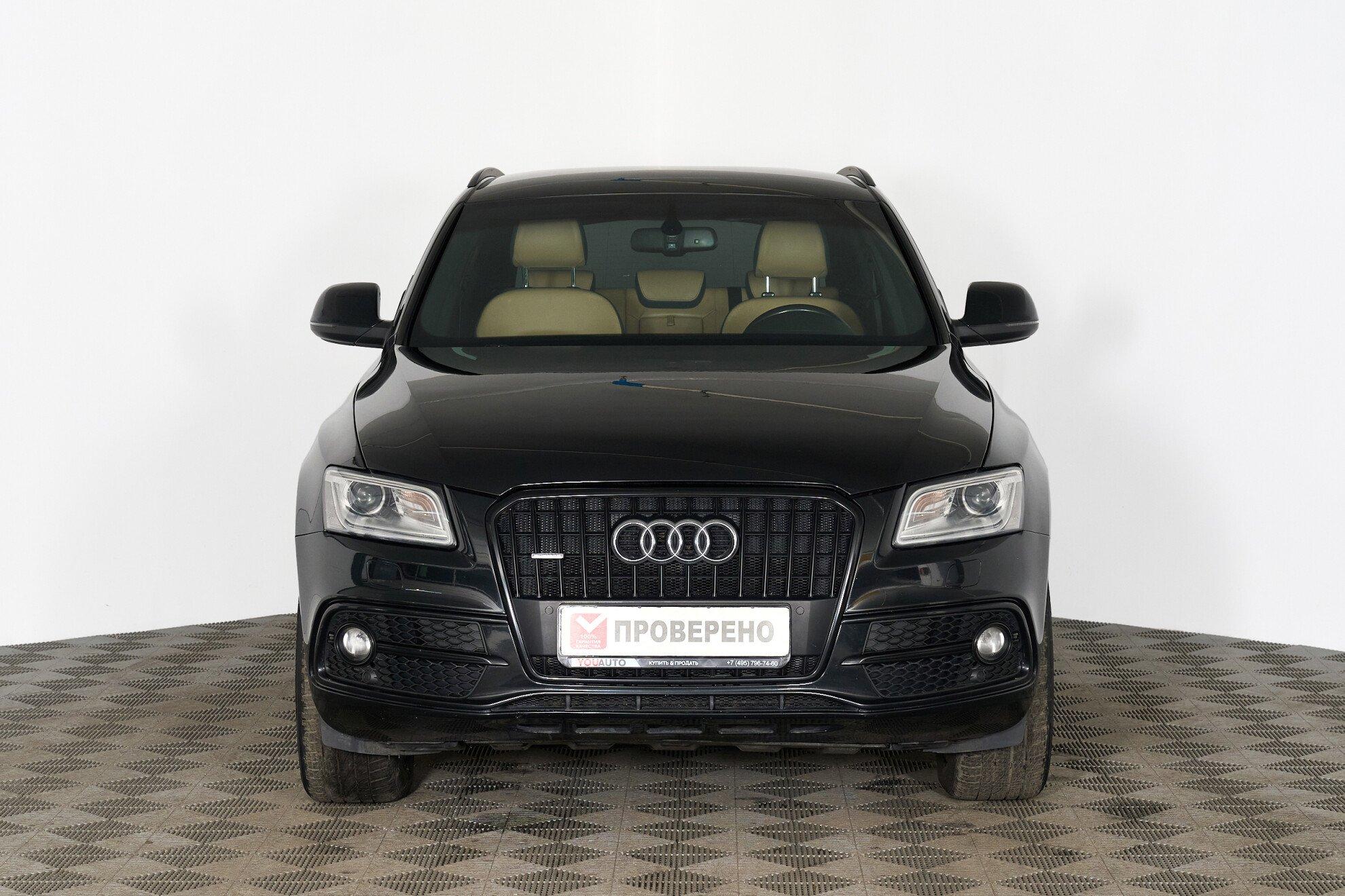 Audi Q5 2014, черный