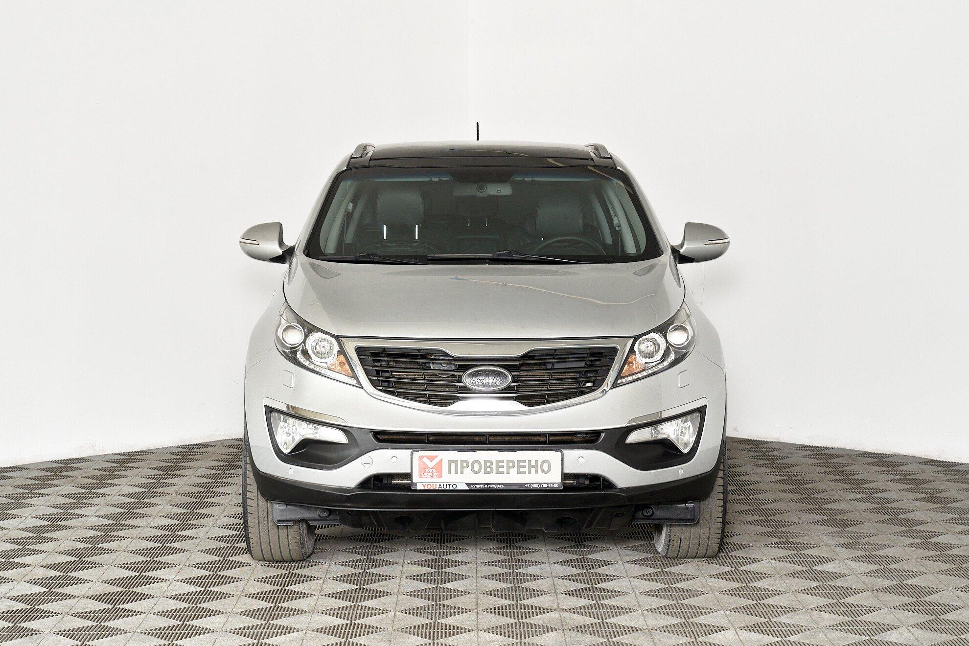 Kia Sportage 2011, серебряный