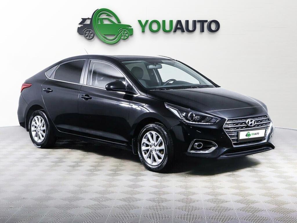 Hyundai Solaris 2020, черный