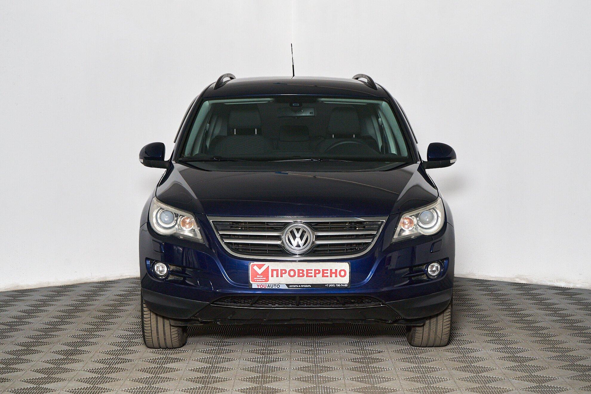 Volkswagen Tiguan 2011, синий