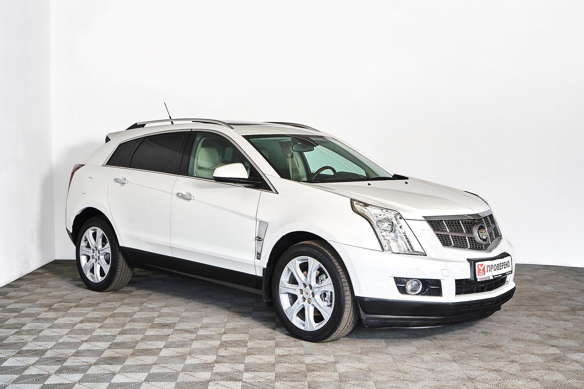 Cadillac SRX 2011, белый