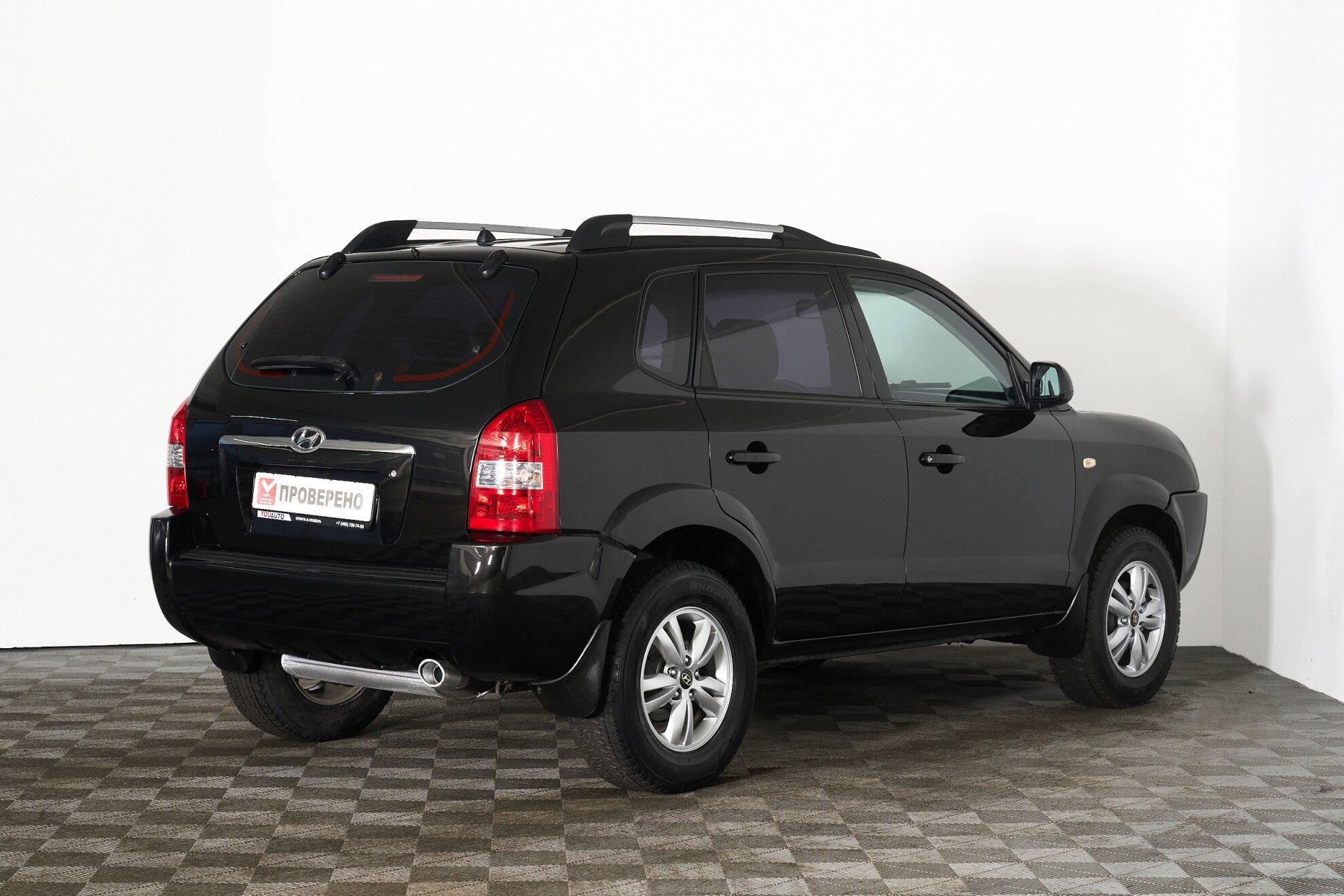 Hyundai Tucson 2007, черный