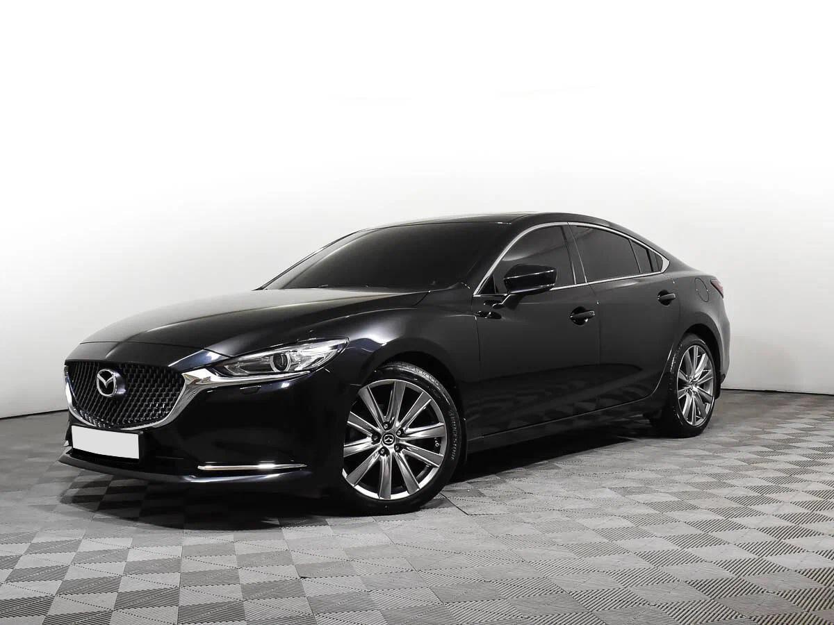 Mazda 6 2022, черный