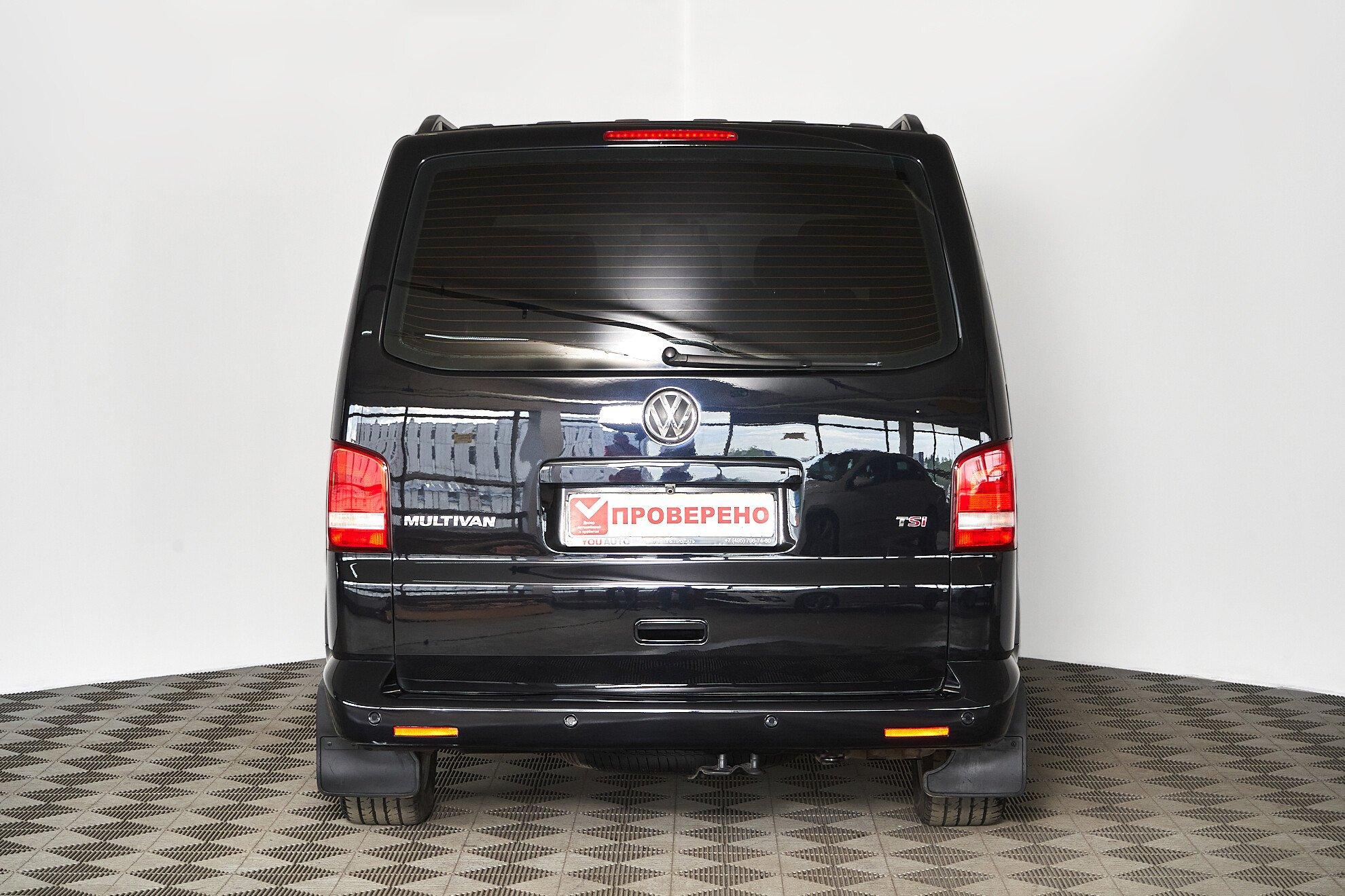 Volkswagen Multivan 2012, черный