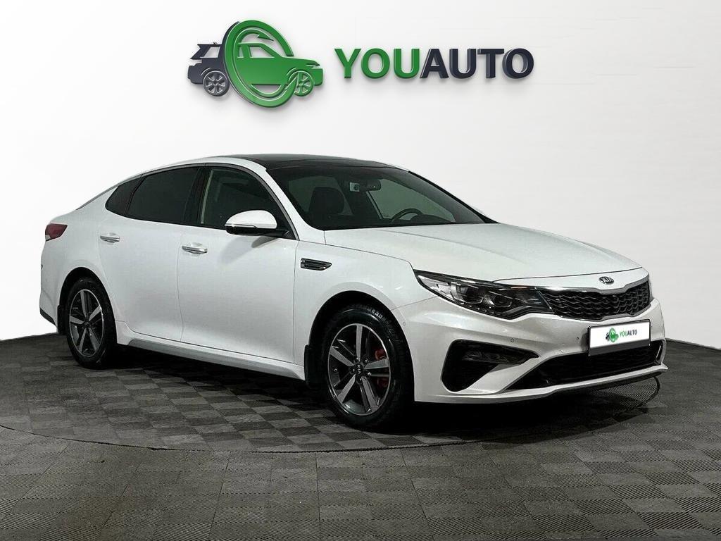 Kia Optima 2019, белый