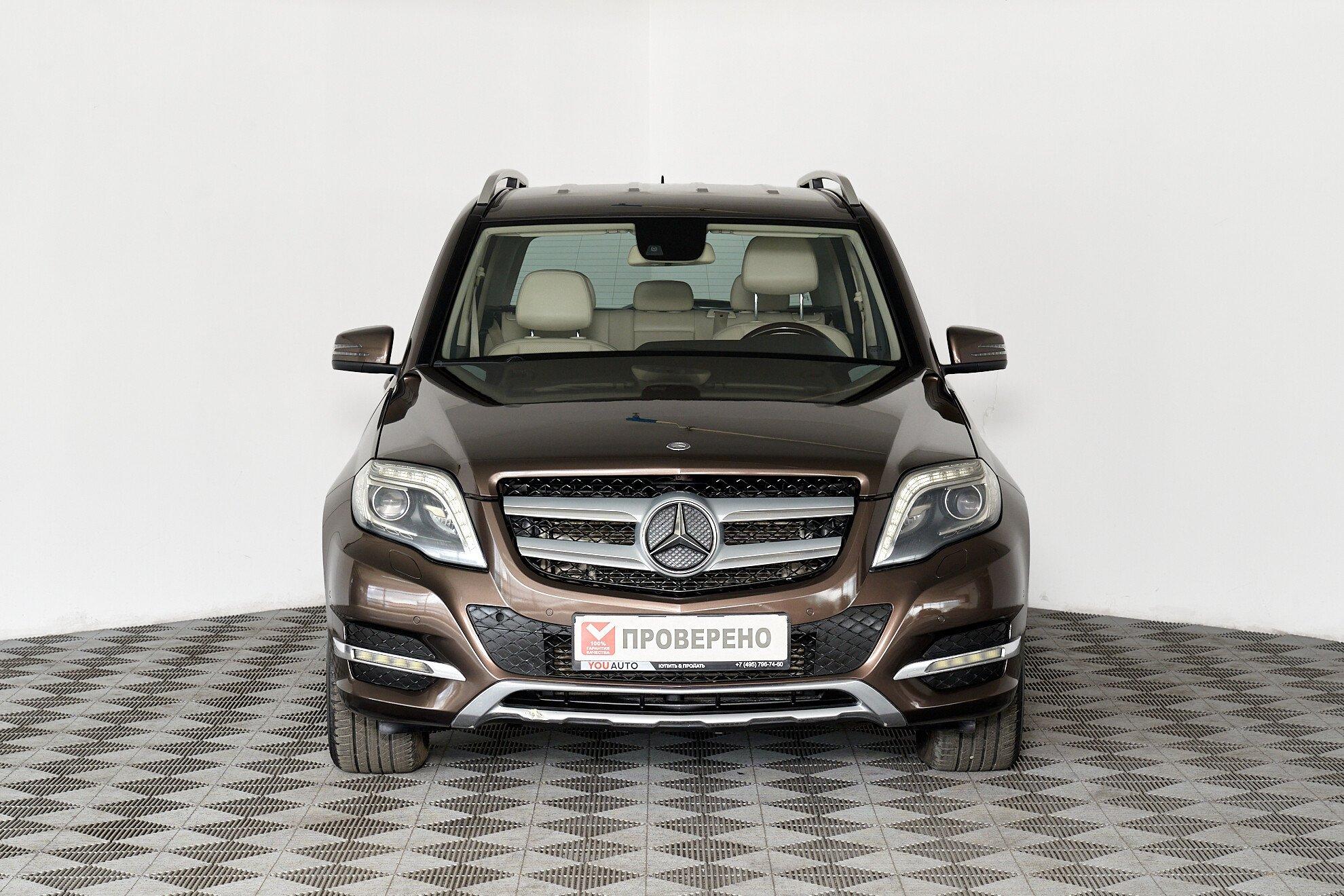 Mercedes-Benz GLK-Класс 2014, коричневый