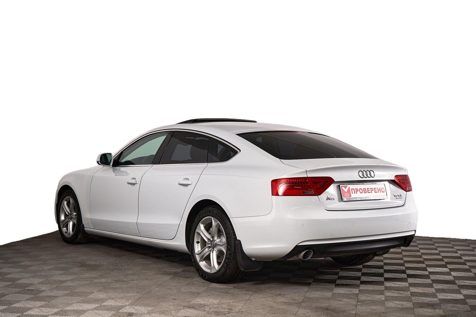 Audi A5 2013, белый