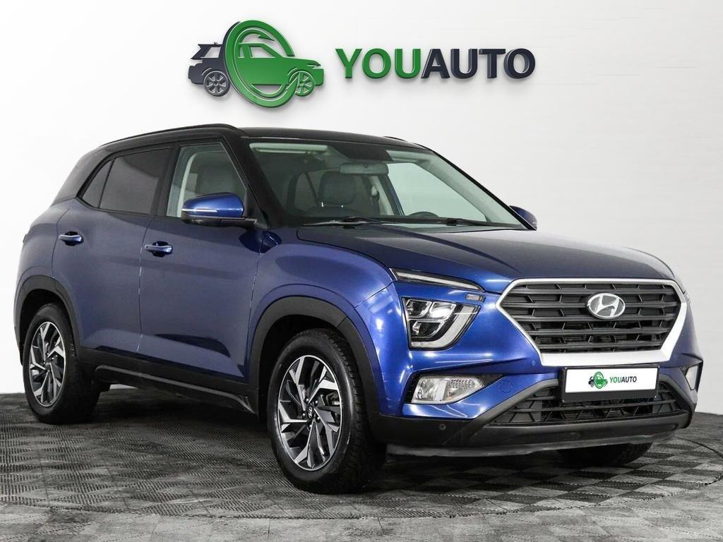 Hyundai Creta 2021, синий