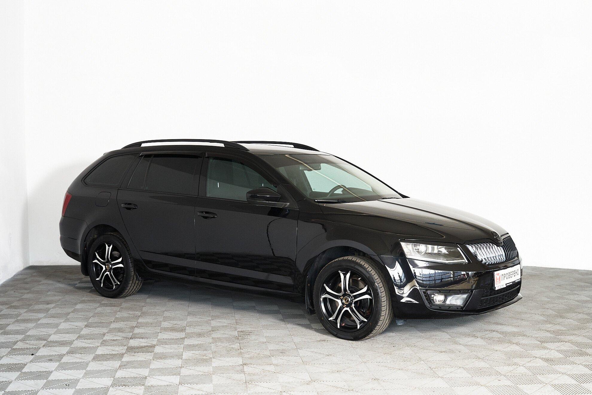 Skoda Octavia 2014, черный