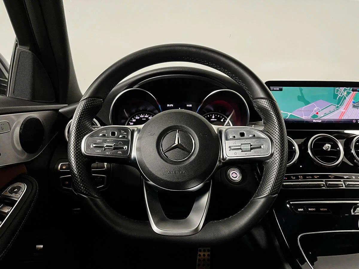 Mercedes-Benz C-Класс 2018, синий