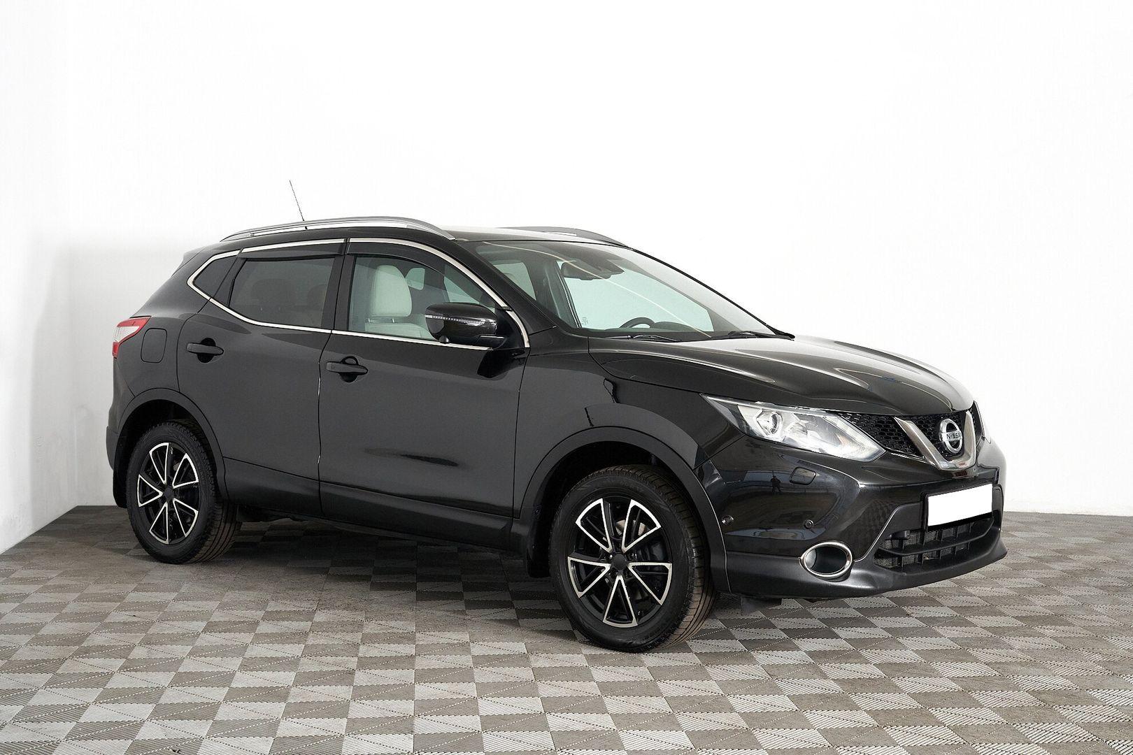 Nissan Qashqai 2017, черный