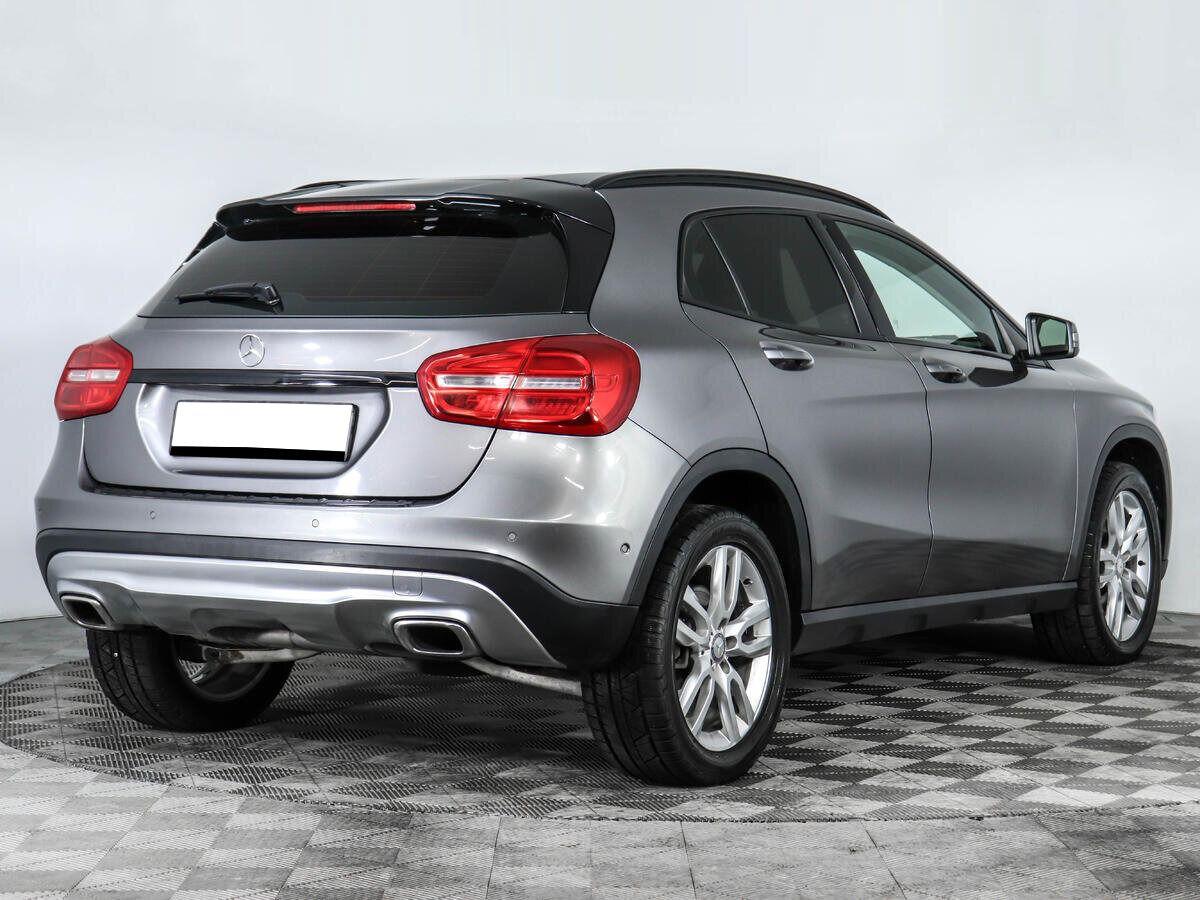 Mercedes-Benz GLA 2016, серый