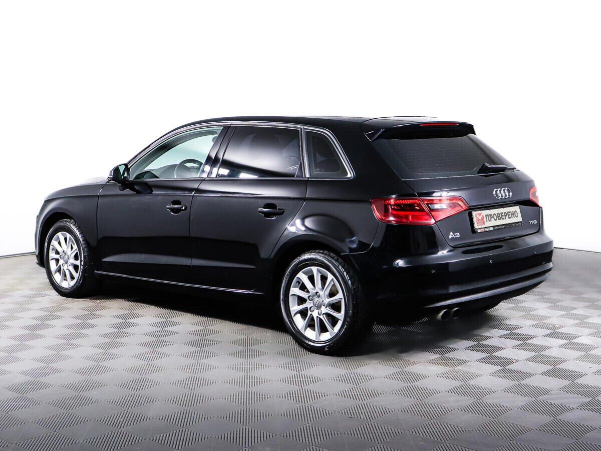 Audi A3 2013, черный