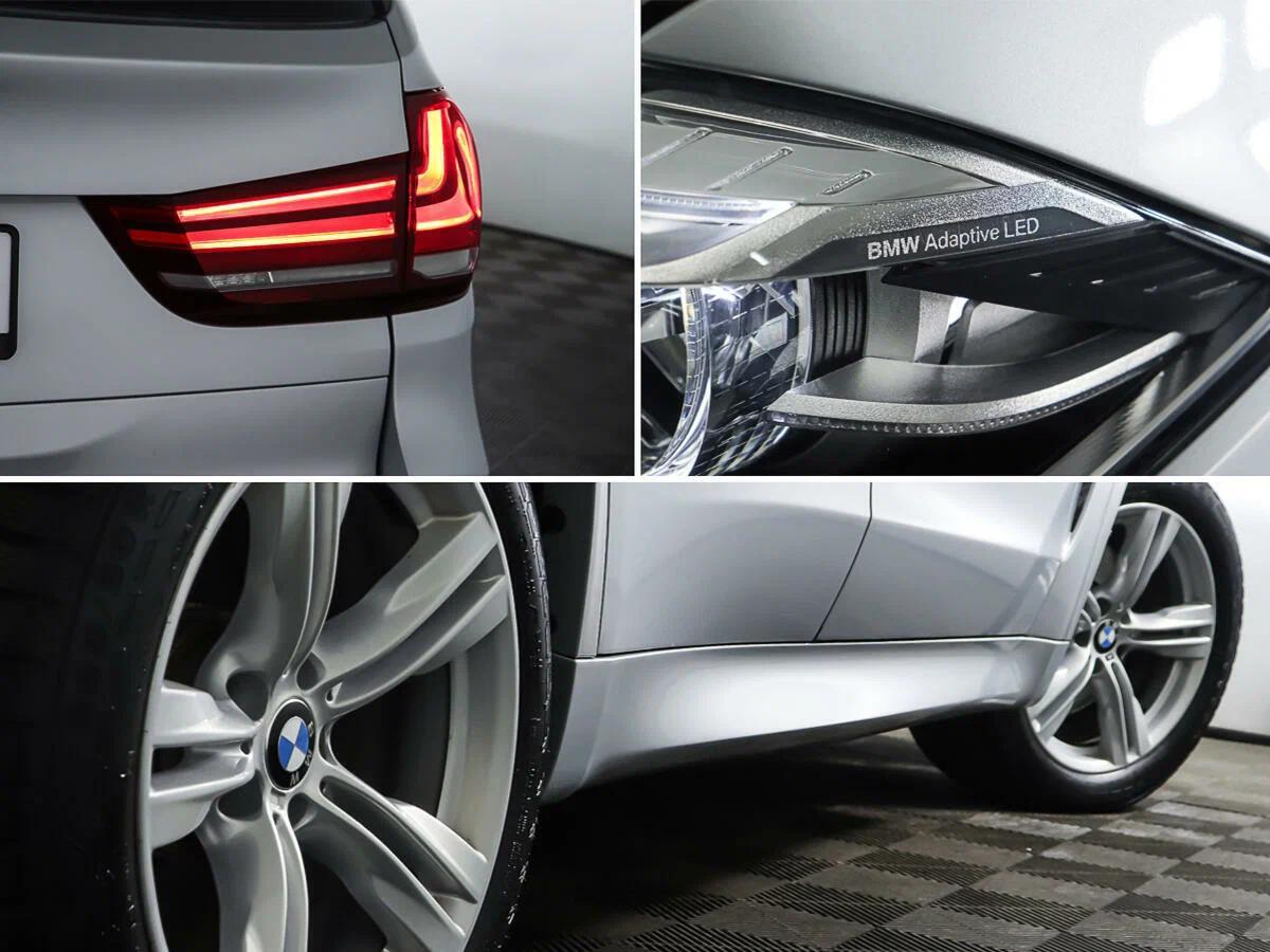 BMW X5 2016, серебряный