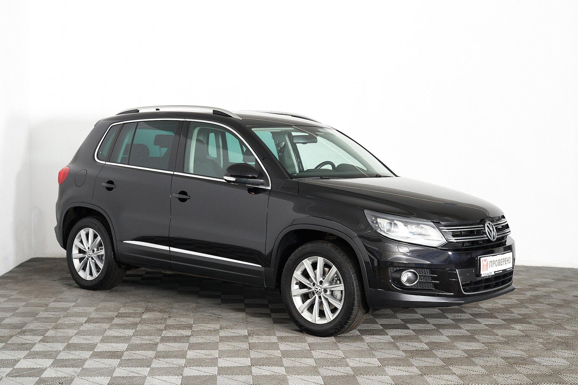 Volkswagen Tiguan 2012, черный