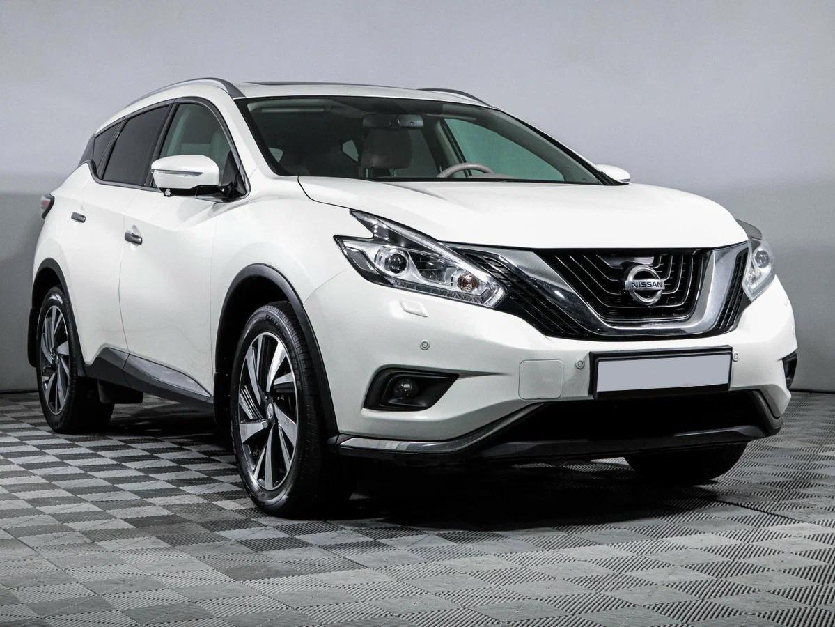 Nissan Murano 2021, белый